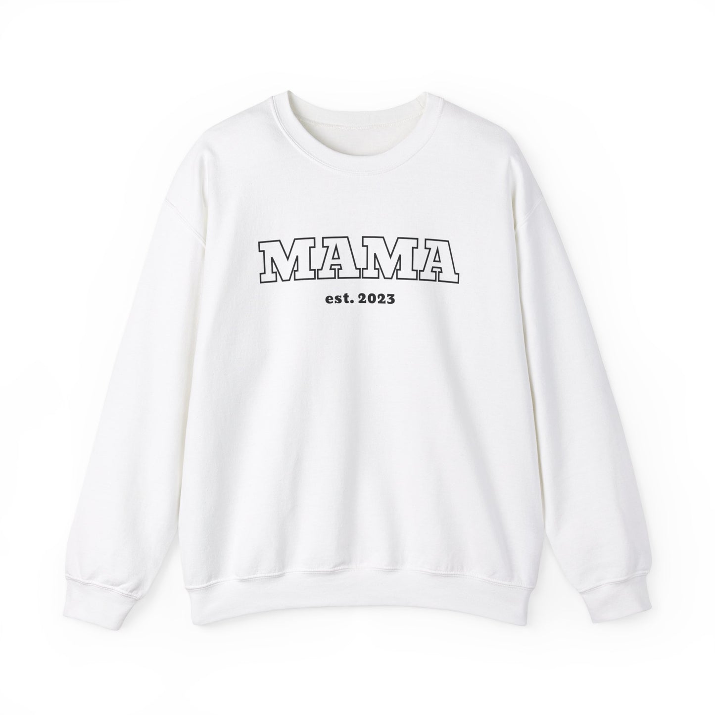 Mama Established 2023 Sweatshirt, New Mom Sweatshirt, Push Present, Mother's Day Sweatshirt, Custom Year Mama Sweatshirt