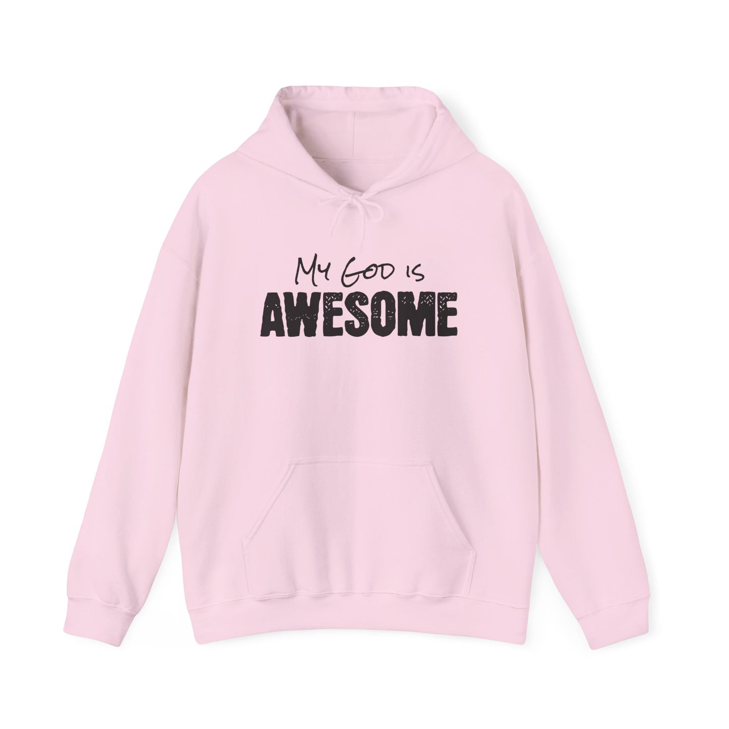 Christian Hoodie — "My God Is Awesome" Faith Pullover