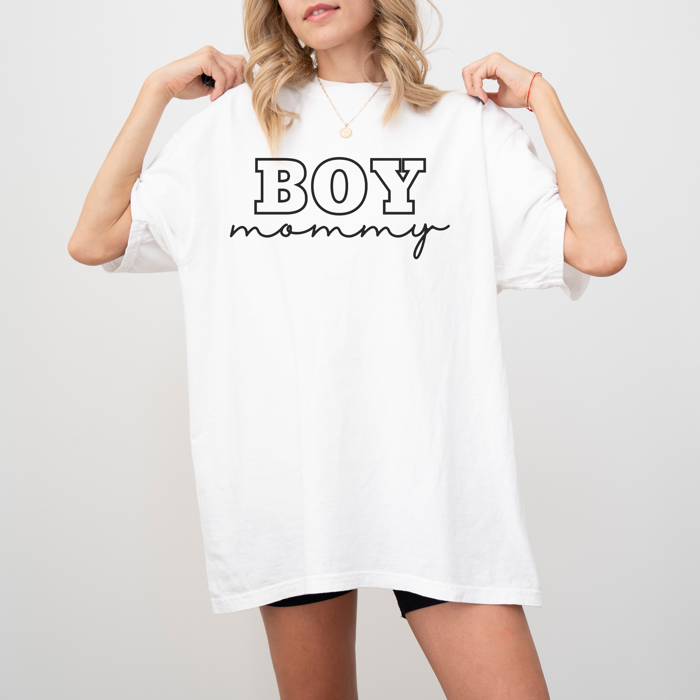 Boy Mommy Shirt, Mother's Day, Best Mom, Mom Gift, New Mom, Momprenuer, Mom Boss, Comfort Colors Garment-Dyed T-shirt
