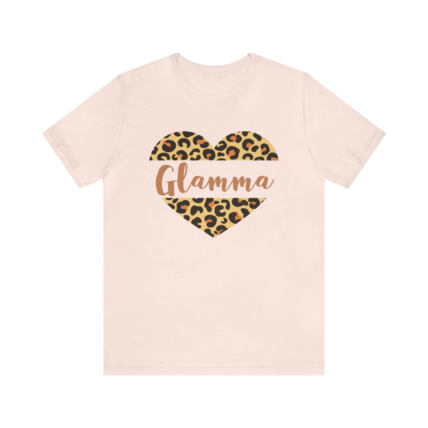 Glamma Leopard Heart Shirt, Mother's Day Gift for Grandma, Glamma Gift, Funny Grandma Shirt, Grandma Present, Grandma Birthday