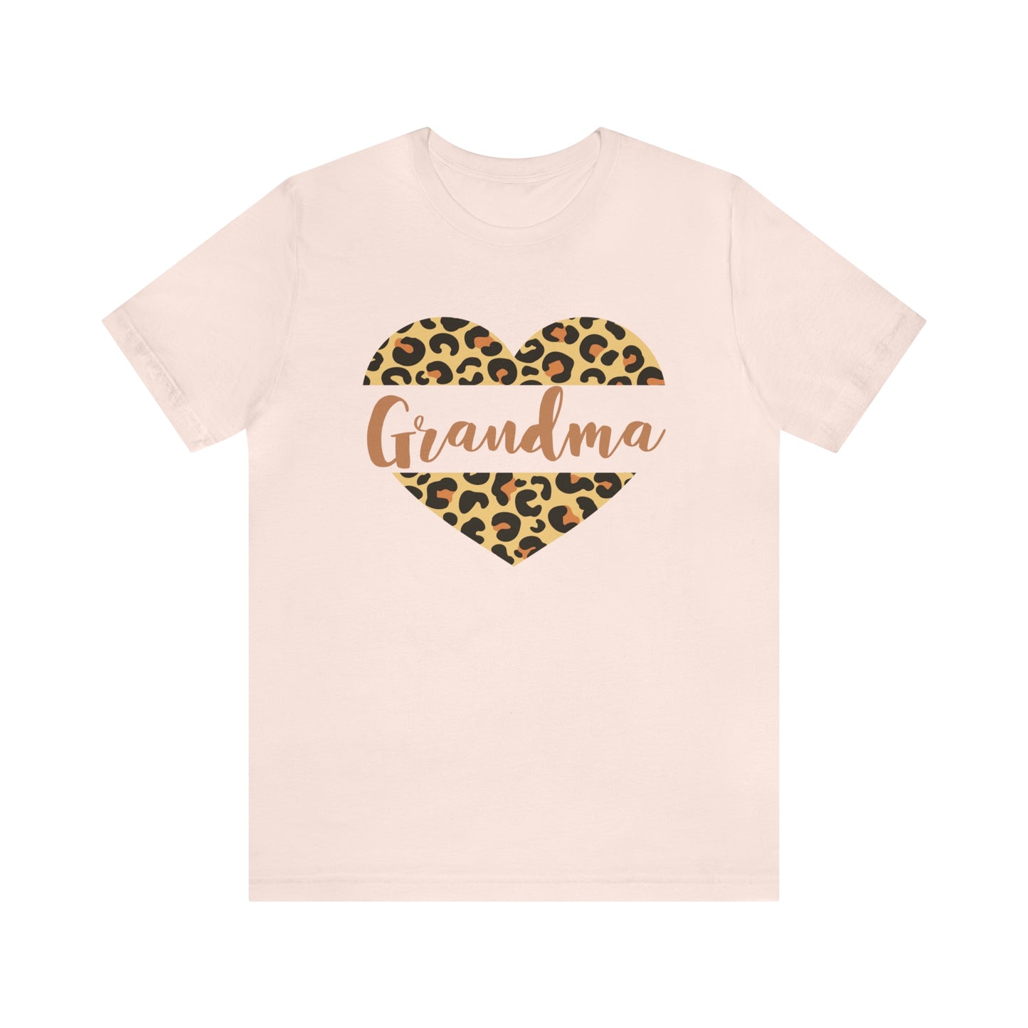 Grandma Leopard Heart Shirt, Mother's Day Gift for Grandma, Cute Grandma Shirt, Grandma Present, Grandma Birthday