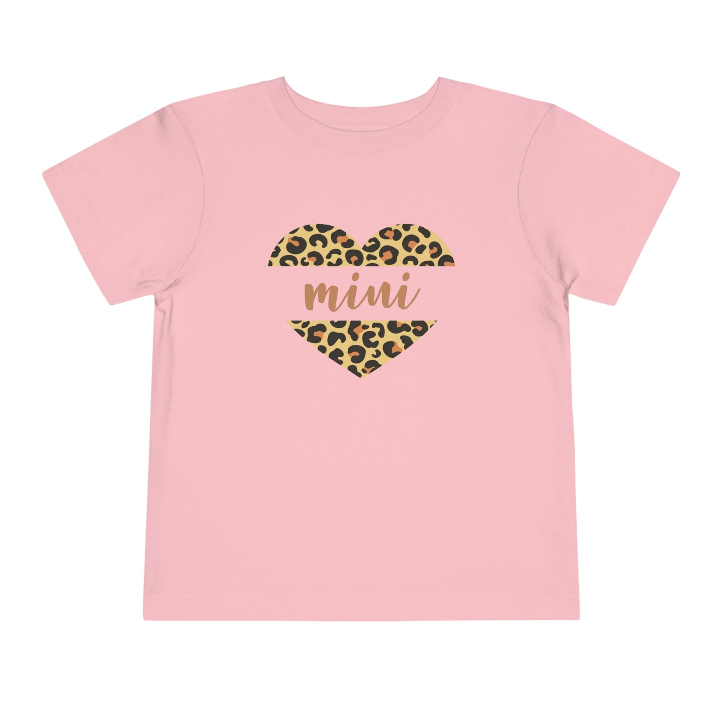 Toddler Leopard Heart Mini