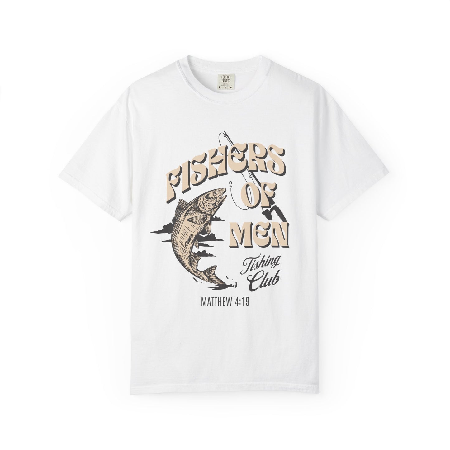 Fishers of Men Christian Merch Comfort Colors Praise Team Worship Leader Gift, Christian Music Tee Isaiah 43:21 Unisex Garment-Dyed T-shirt