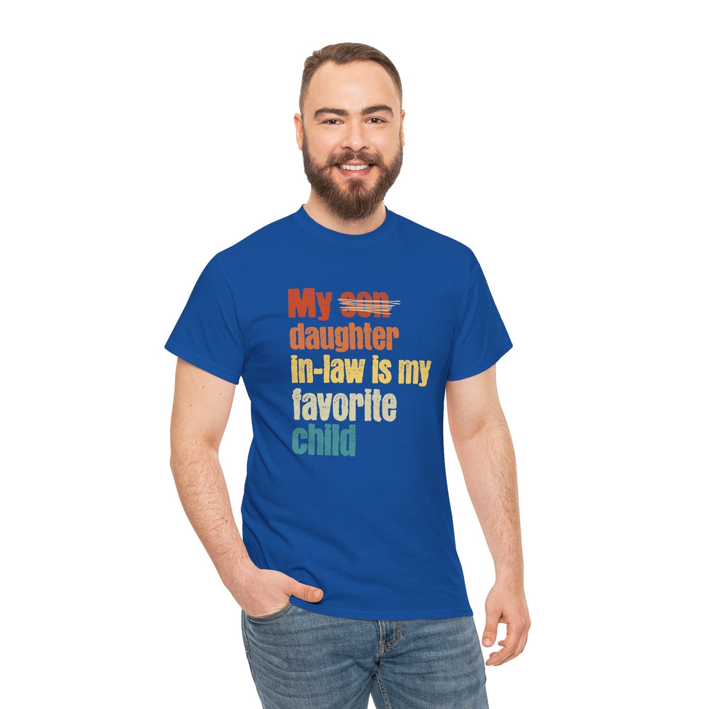 My Daughter-in-law is My Favorite Child, Gift For Father-in-law, Funny Father's Day Shirt, Father of the Groom, From Daughter-in-law