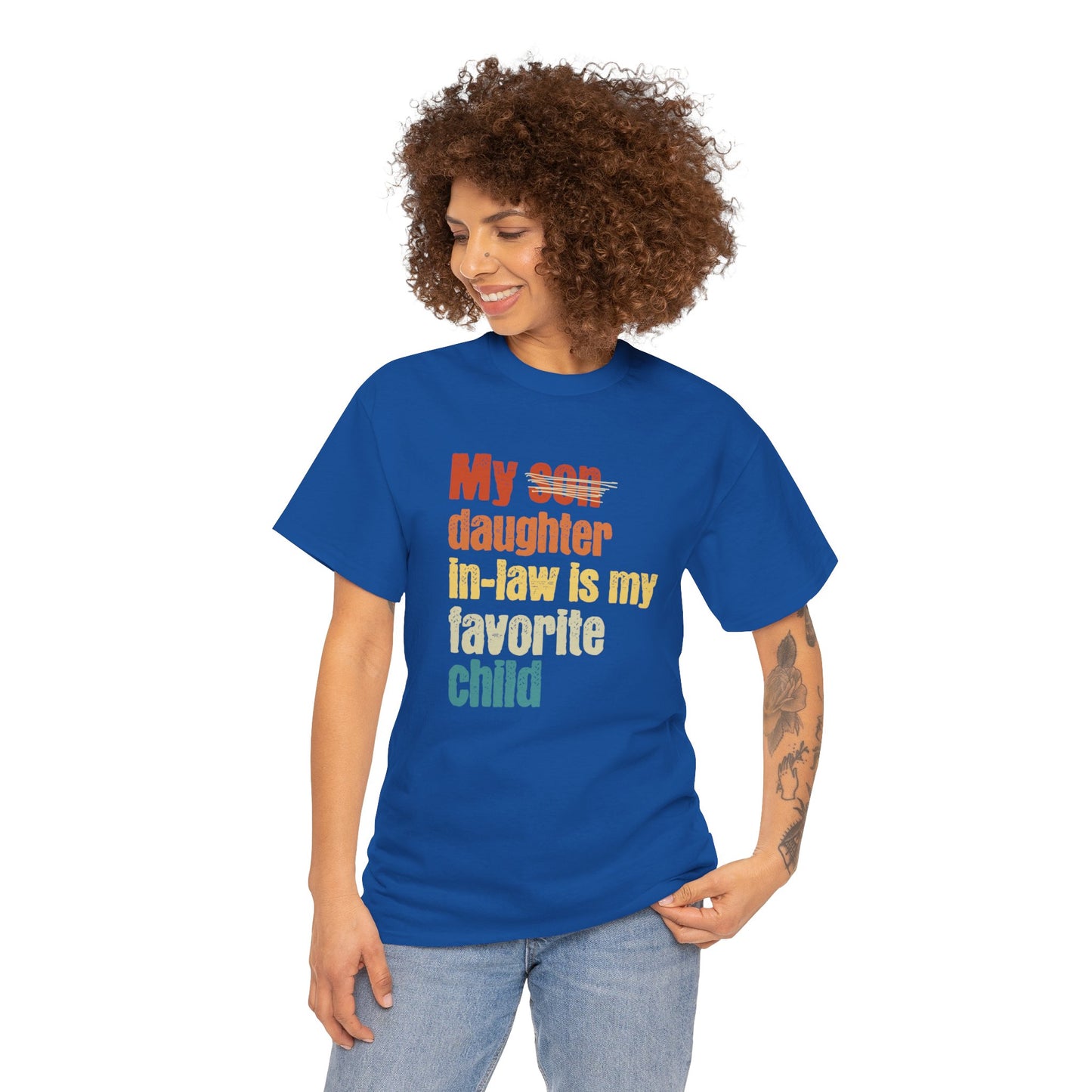My Daughter-in-law is My Favorite Child, Gift For Father-in-law, Funny Father's Day Shirt, Father of the Groom, From Daughter-in-law