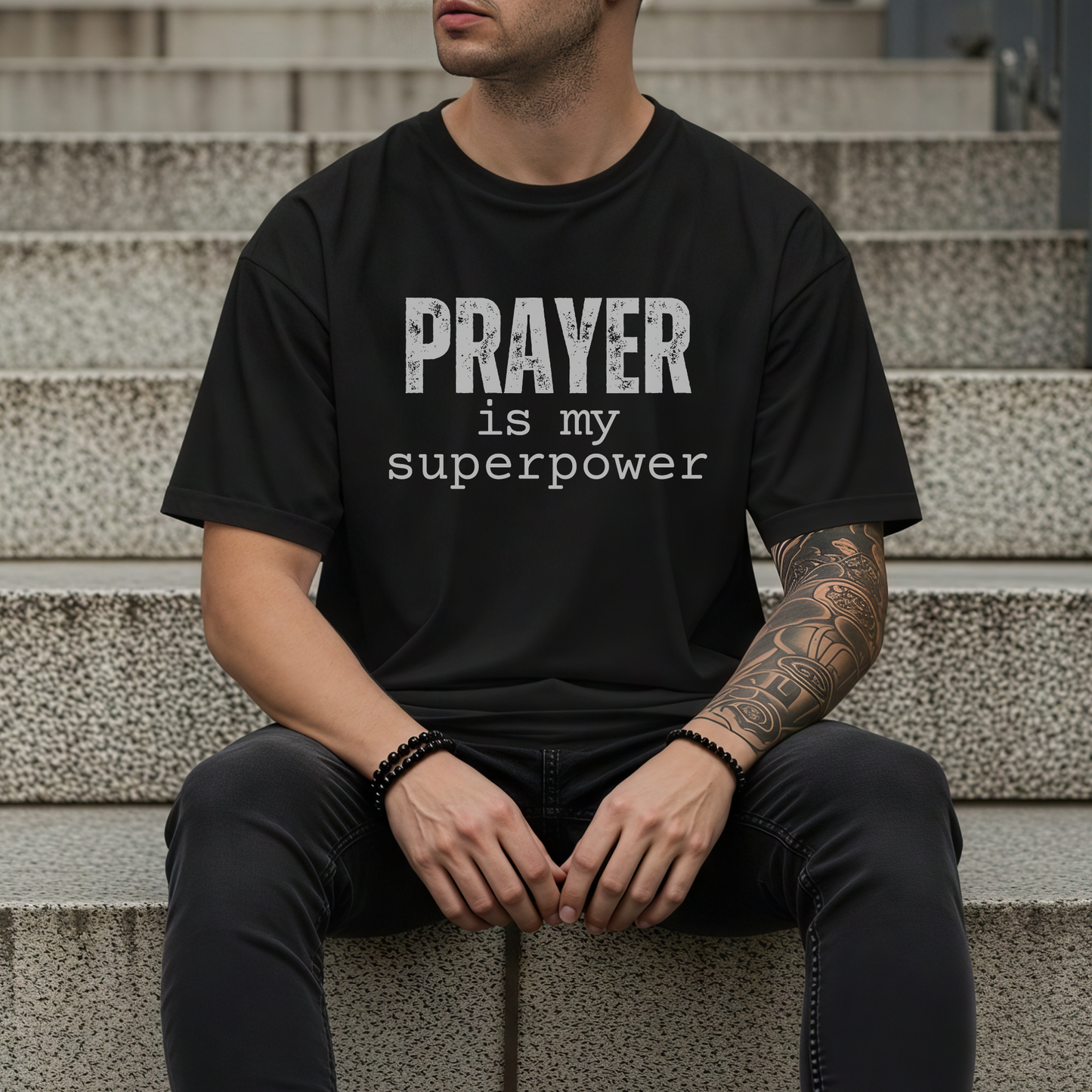 Prayer Is My Superpower Unisex Comfort Colors T-Shirt