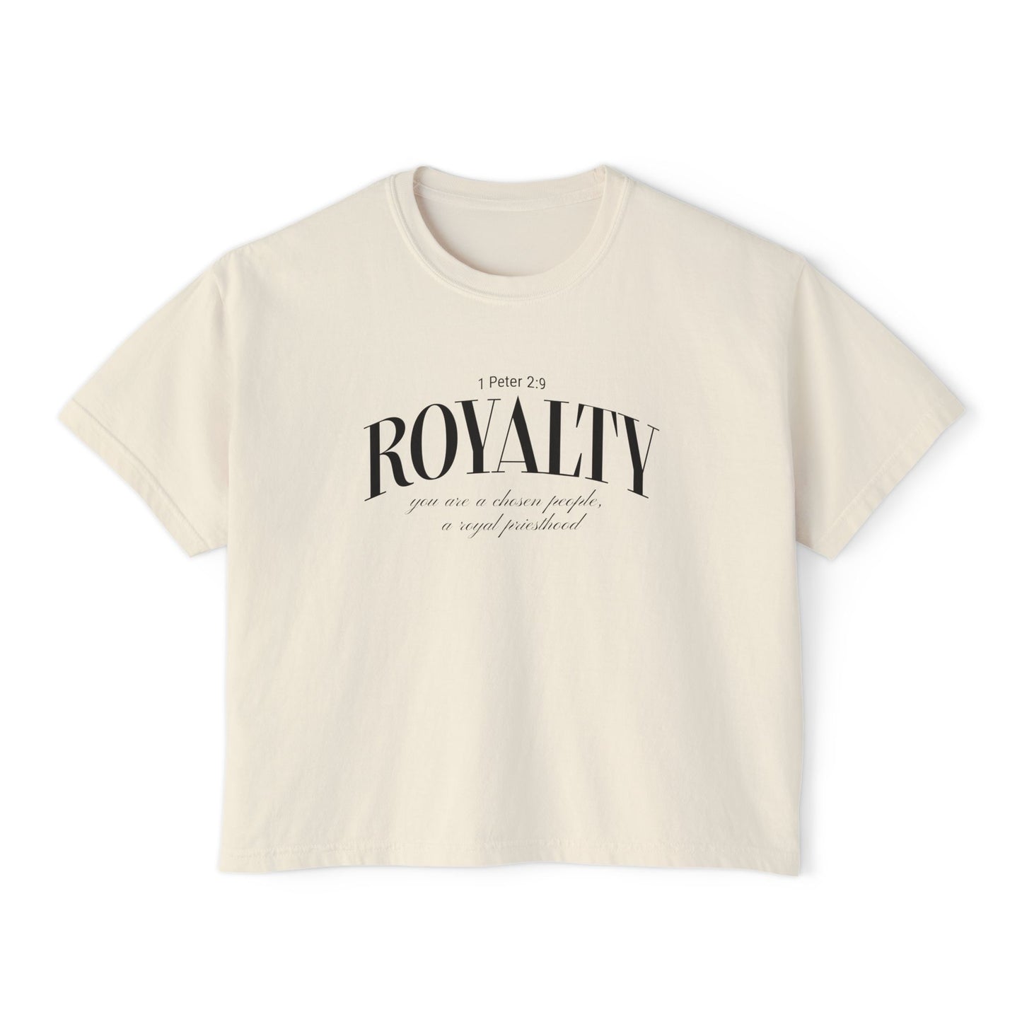 Royalty Graphic Tee — 1 Peter 2:9 You Are a Chosen People, a Royal Priesthood
