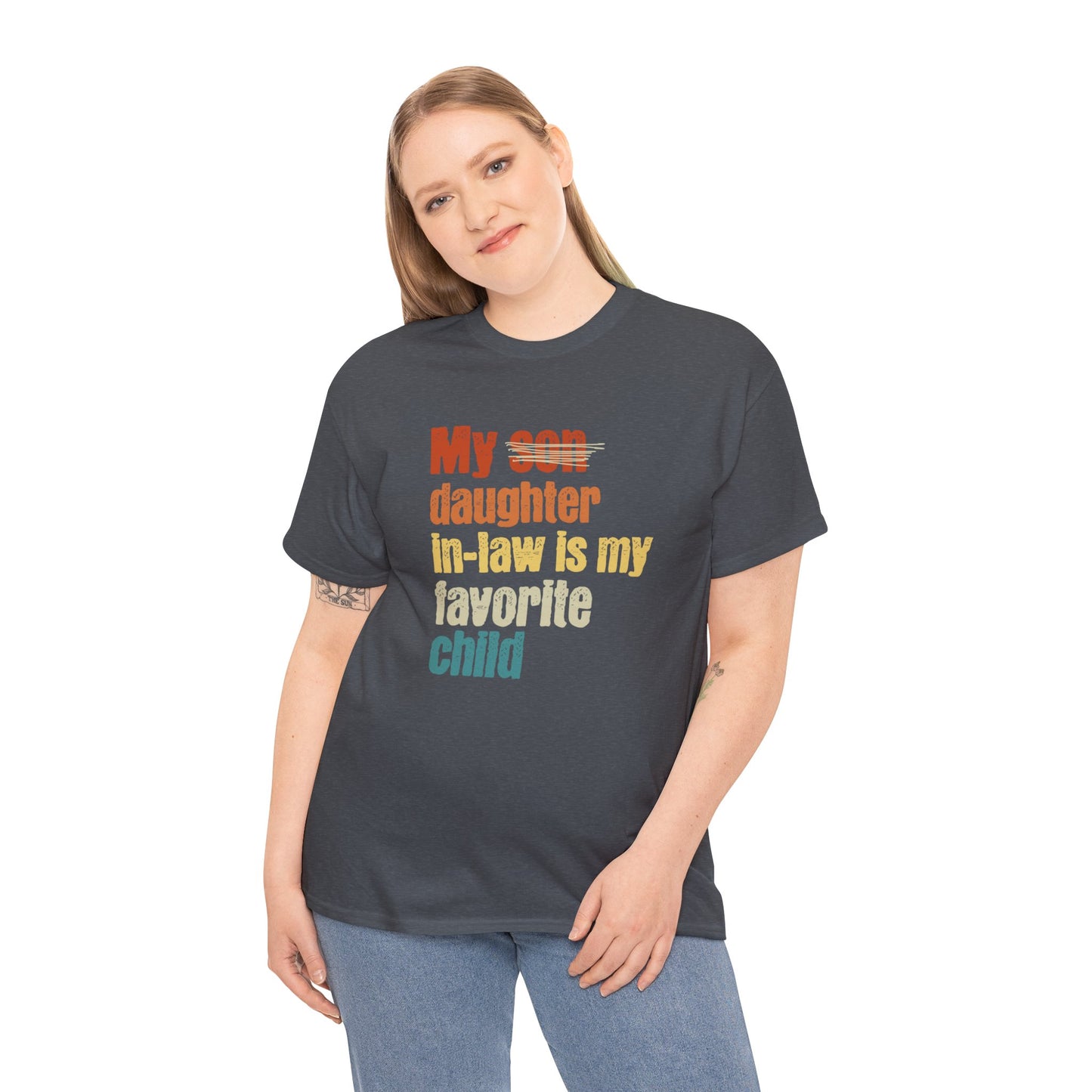 My Daughter-in-law is My Favorite Child, Gift For Father-in-law, Funny Father's Day Shirt, Father of the Groom, From Daughter-in-law
