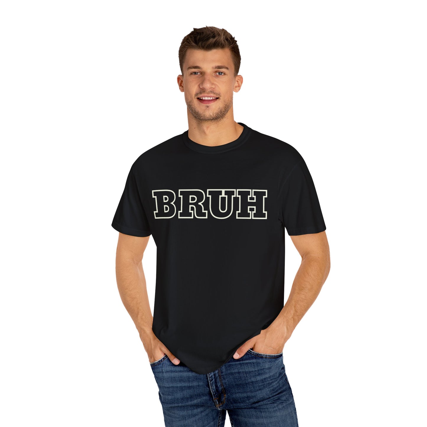 Bruh, Funny Mom Shirt, Mother's Day, Best Mom, Mom Gift, New Mom, Cool Mom, Mom Boss, Comfort Colors Garment-Dyed T-shirt