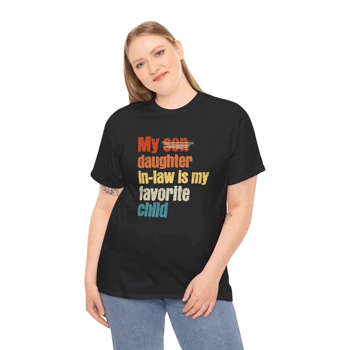 My Daughter-in-law is My Favorite Child, Gift For Father-in-law, Funny Father's Day Shirt, Father of the Groom, From Daughter-in-law