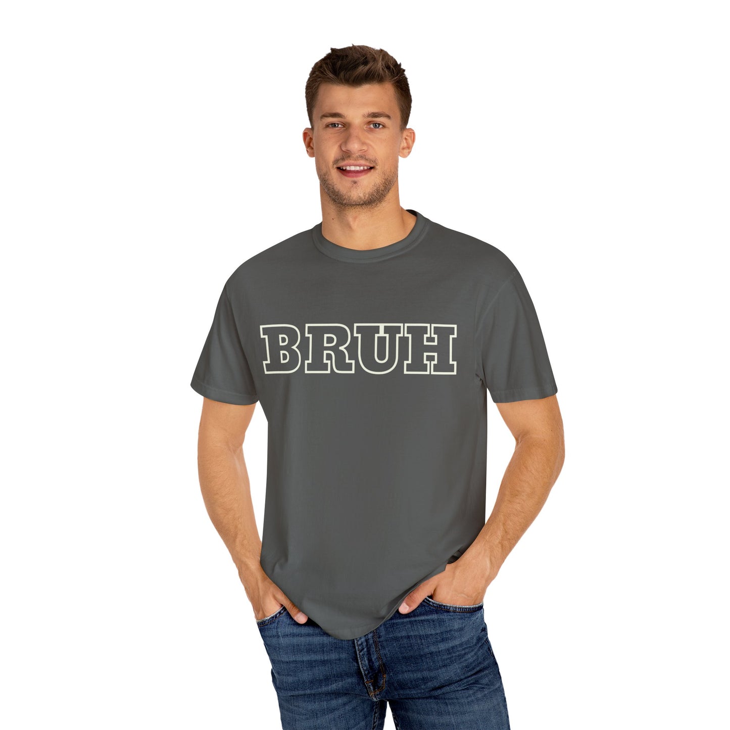 Bruh, Funny Mom Shirt, Mother's Day, Best Mom, Mom Gift, New Mom, Cool Mom, Mom Boss, Comfort Colors Garment-Dyed T-shirt