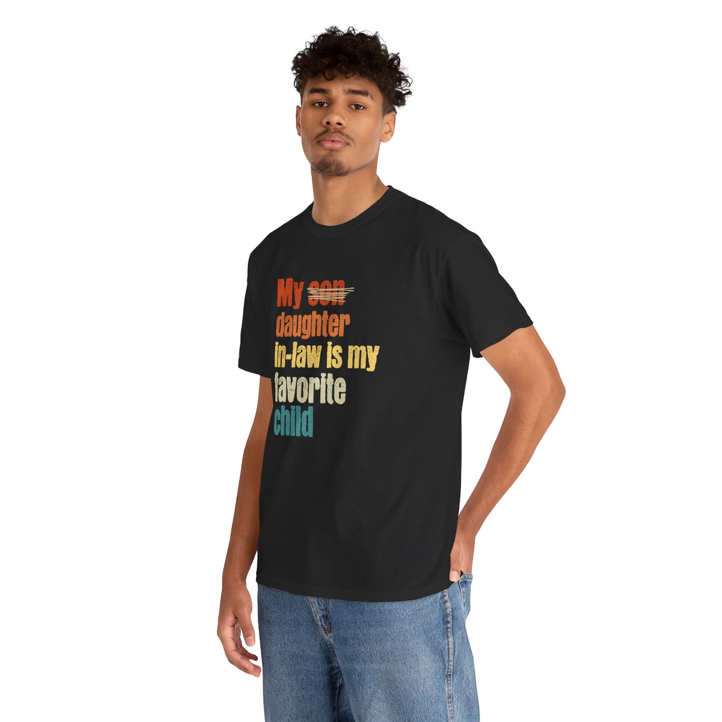 My Daughter-in-law is My Favorite Child, Gift For Father-in-law, Funny Father's Day Shirt, Father of the Groom, From Daughter-in-law