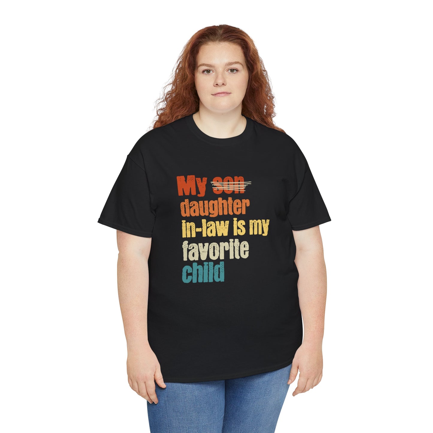 My Daughter-in-law is My Favorite Child, Gift For Father-in-law, Funny Father's Day Shirt, Father of the Groom, From Daughter-in-law