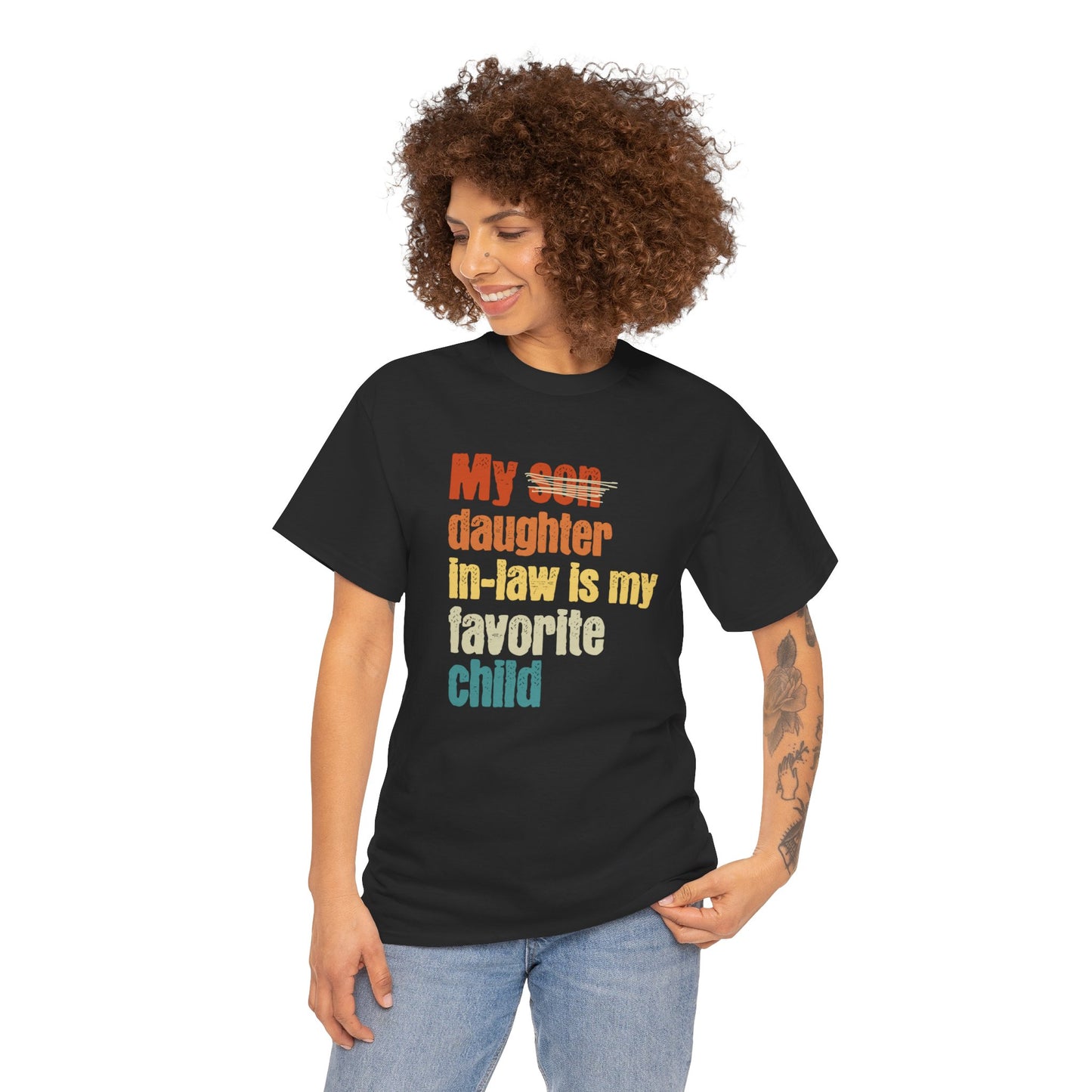 My Daughter-in-law is My Favorite Child, Gift For Father-in-law, Funny Father's Day Shirt, Father of the Groom, From Daughter-in-law