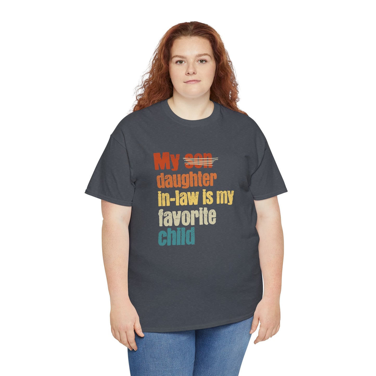 My Daughter-in-law is My Favorite Child, Gift For Father-in-law, Funny Father's Day Shirt, Father of the Groom, From Daughter-in-law