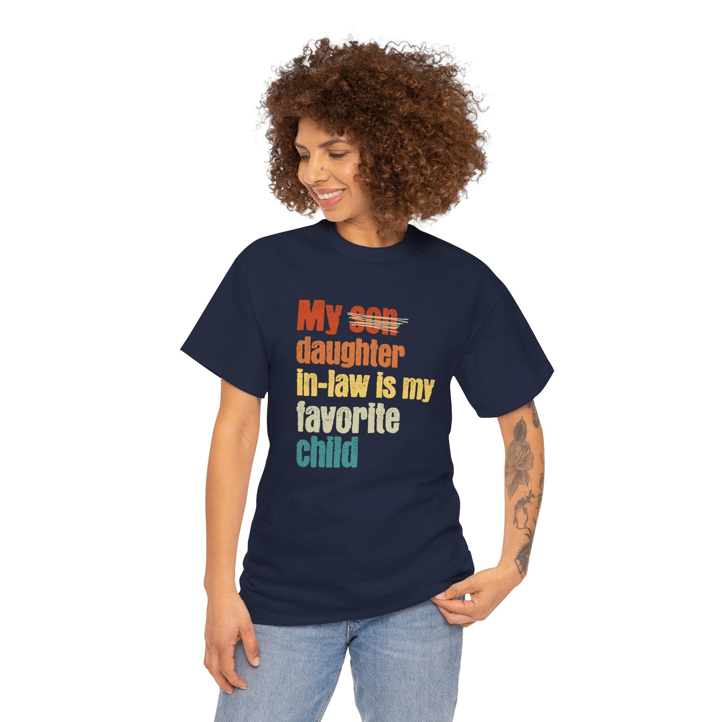 My Daughter-in-law is My Favorite Child, Gift For Father-in-law, Funny Father's Day Shirt, Father of the Groom, From Daughter-in-law