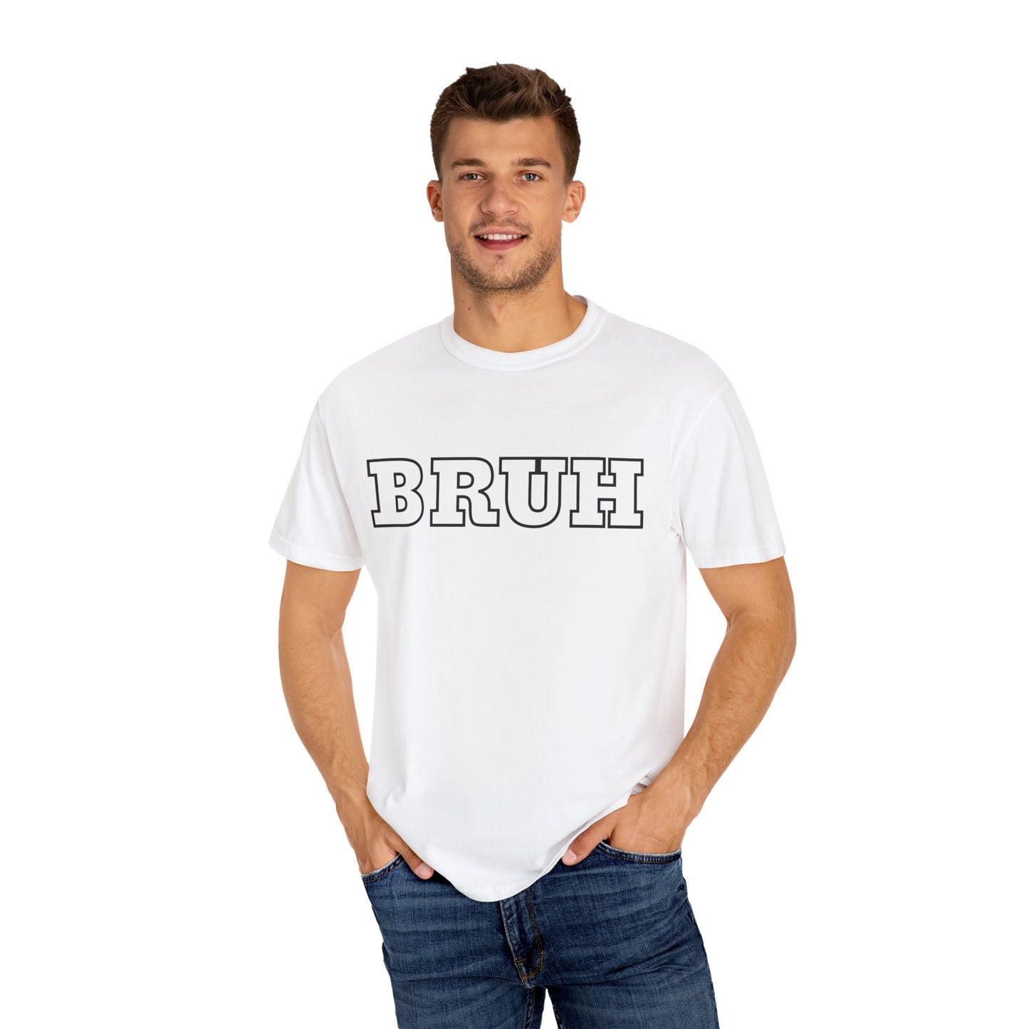 Bruh, Funny Mom Shirt, Mother's Day, Best Mom, Mom Gift, New Mom, Cool Mom, Mom Boss, Comfort Colors Garment-Dyed T-shirt