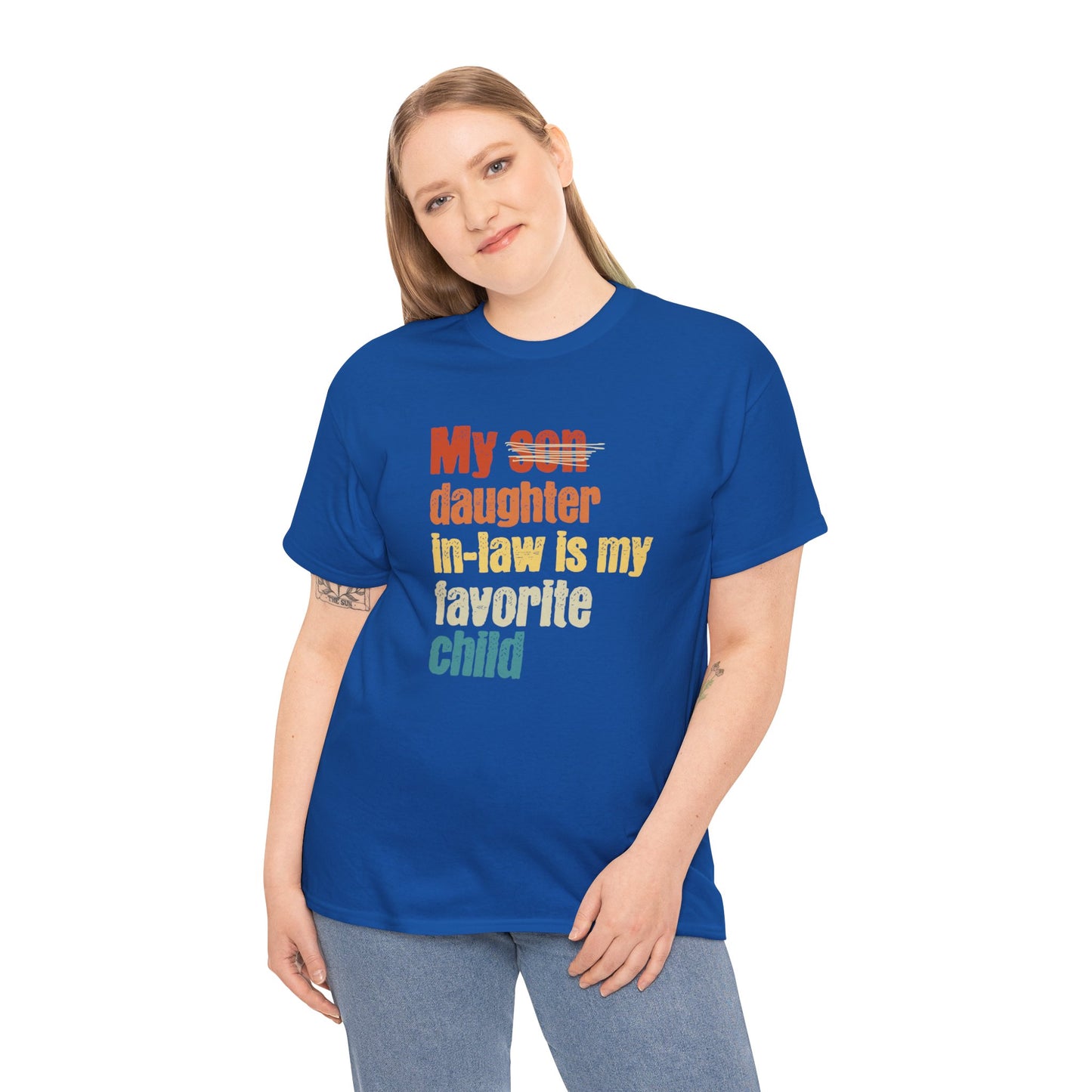 My Daughter-in-law is My Favorite Child, Gift For Father-in-law, Funny Father's Day Shirt, Father of the Groom, From Daughter-in-law