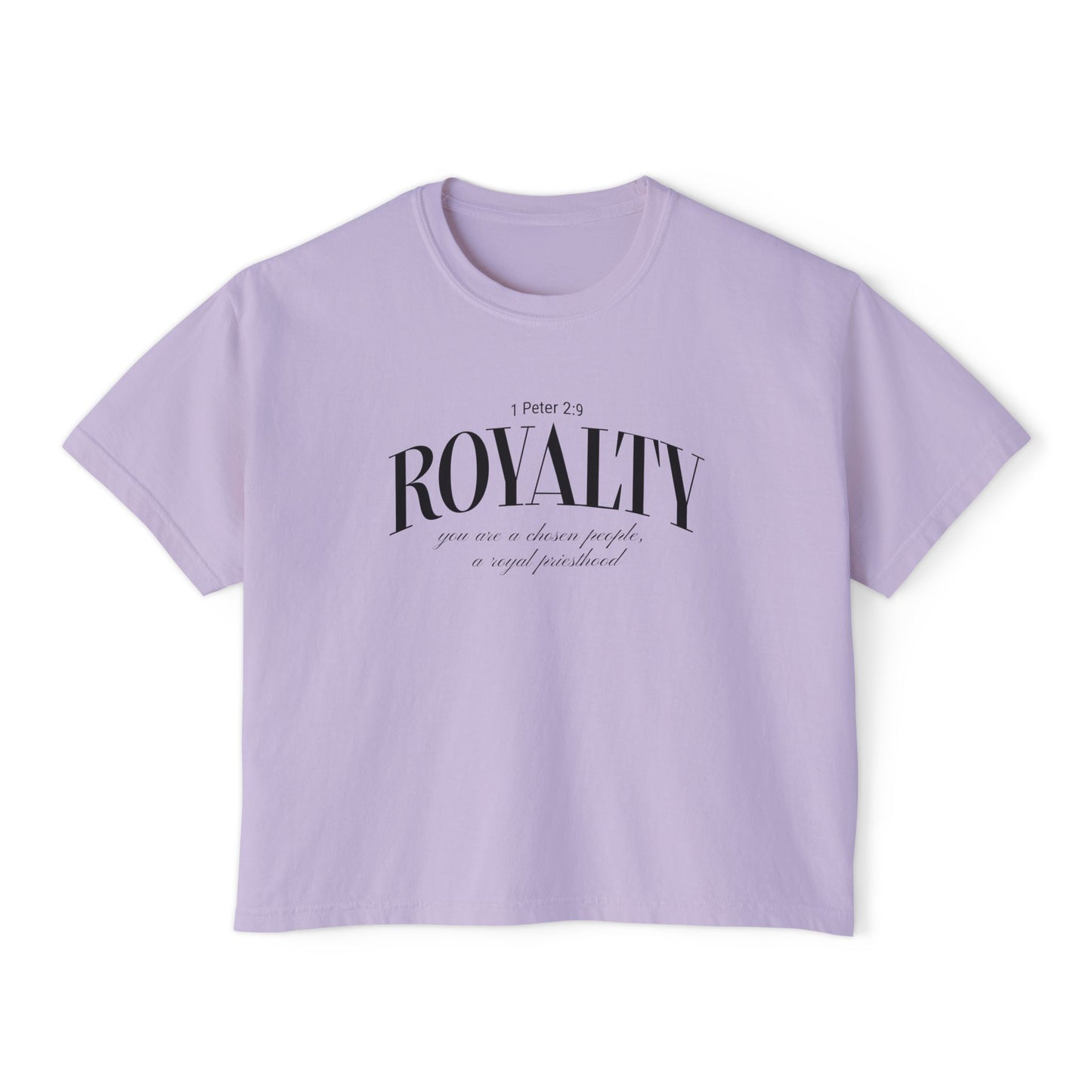 Royalty Graphic Tee — 1 Peter 2:9 You Are a Chosen People, a Royal Priesthood