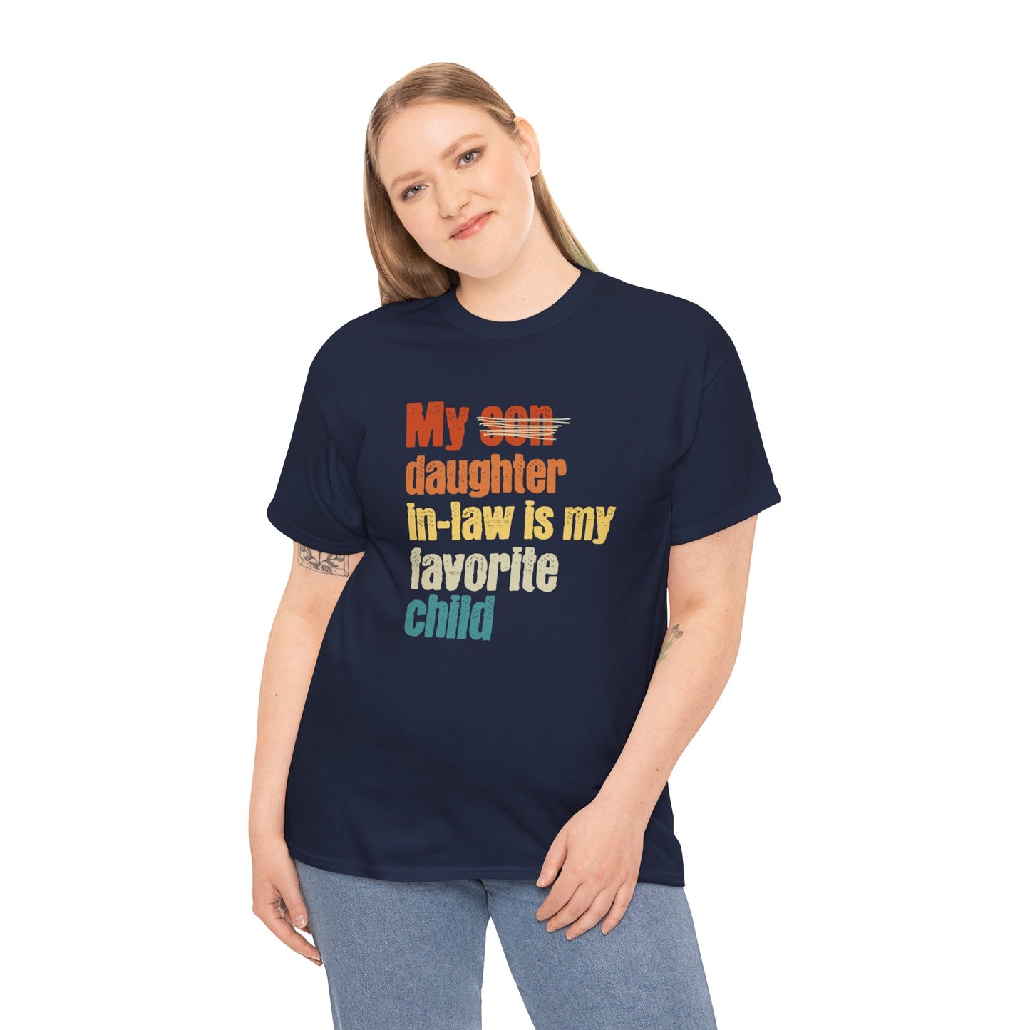 My Daughter-in-law is My Favorite Child, Gift For Father-in-law, Funny Father's Day Shirt, Father of the Groom, From Daughter-in-law