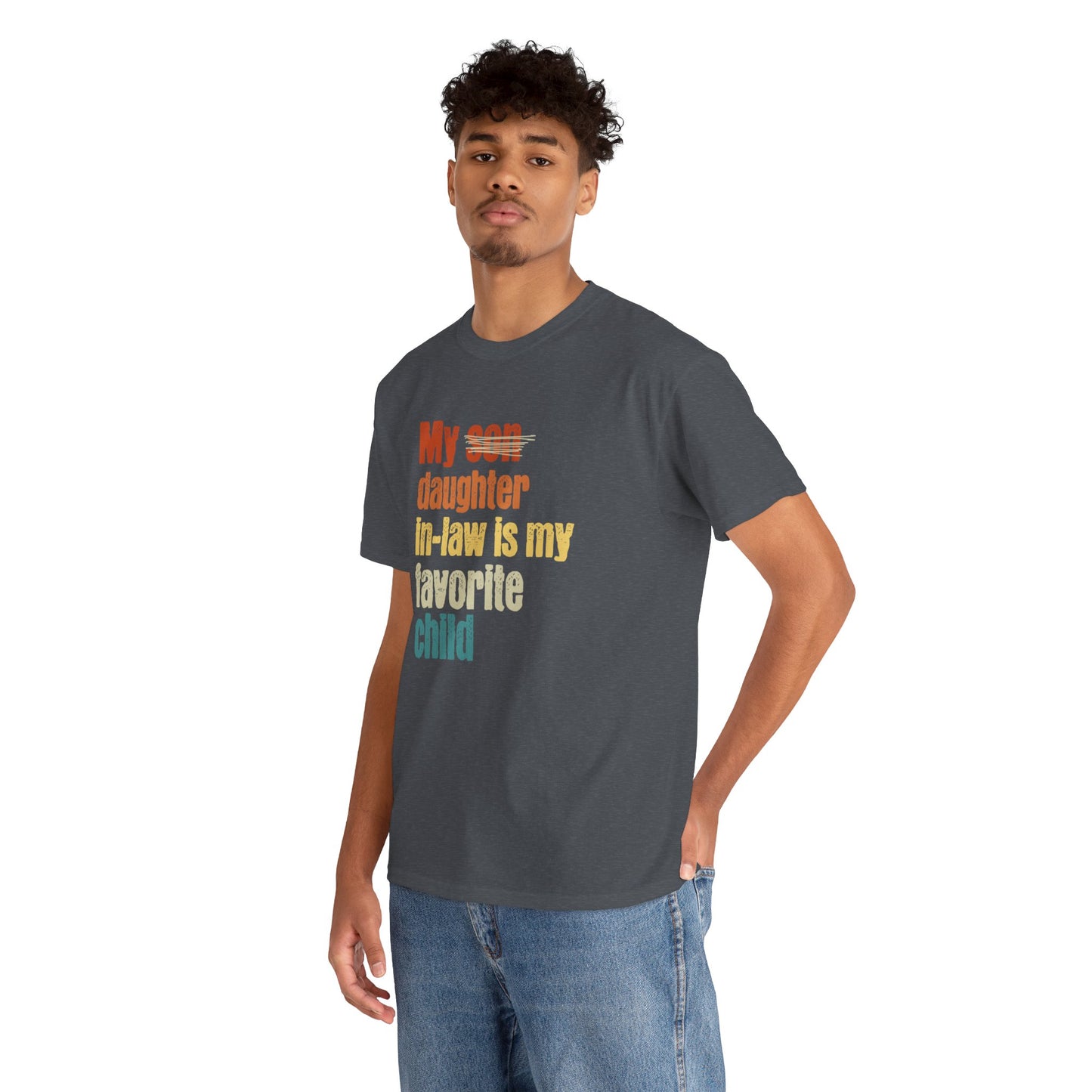 My Daughter-in-law is My Favorite Child, Gift For Father-in-law, Funny Father's Day Shirt, Father of the Groom, From Daughter-in-law