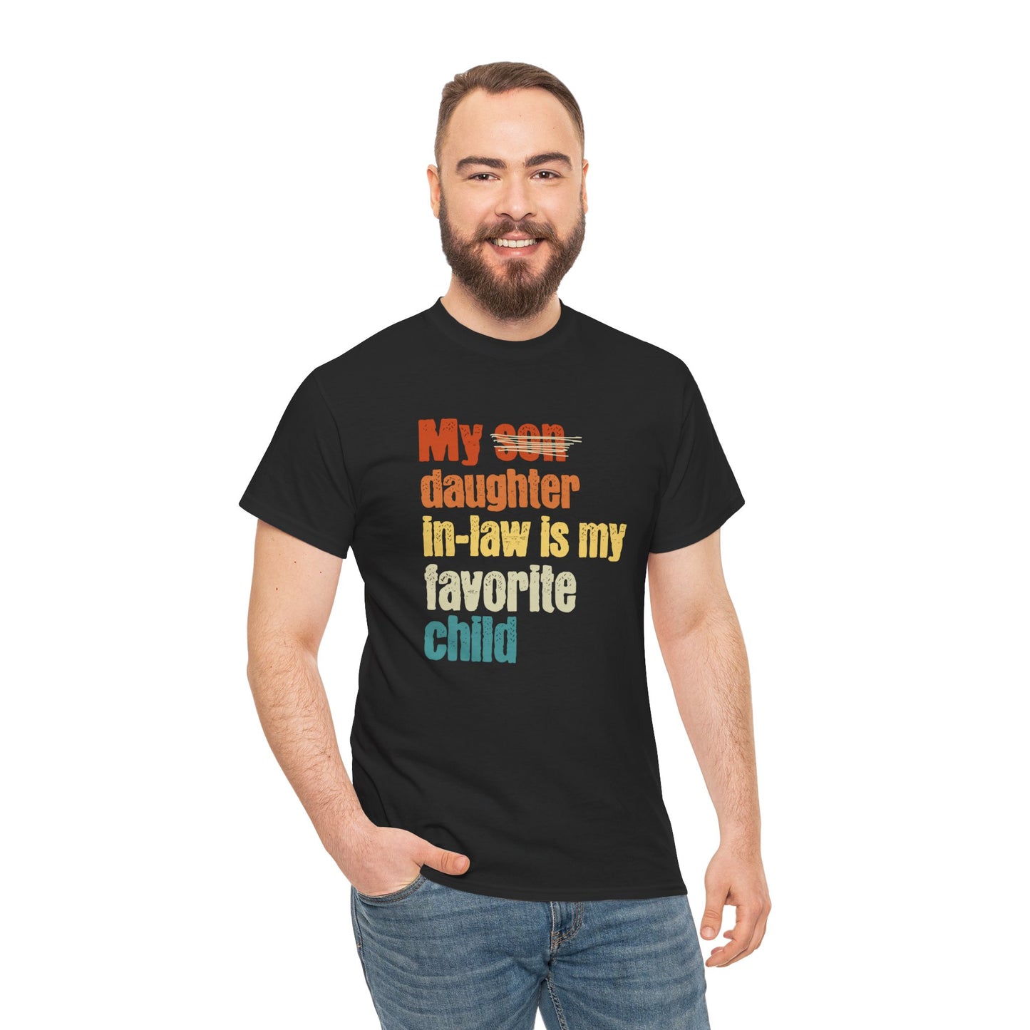 My Daughter-in-law is My Favorite Child, Gift For Father-in-law, Funny Father's Day Shirt, Father of the Groom, From Daughter-in-law