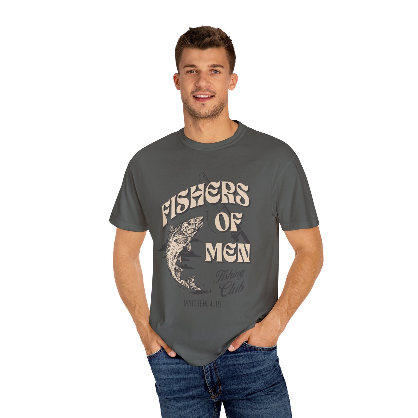Fishers of Men Christian Merch Comfort Colors Praise Team Worship Leader Gift, Christian Music Tee Isaiah 43:21 Unisex Garment-Dyed T-shirt