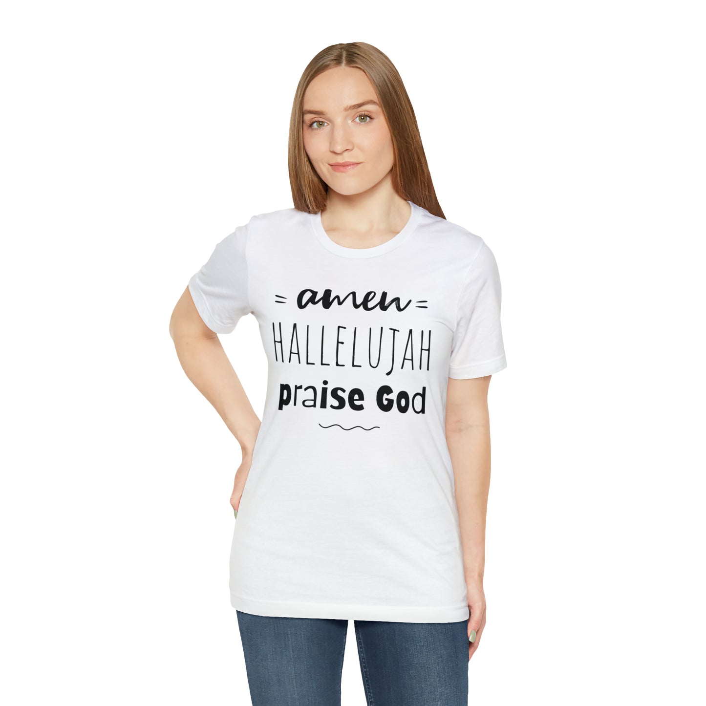 Eclectic Christian T-Shirt, Amen, Hallelujah, Praise God, Christian Me –  All Your Heart Boutique