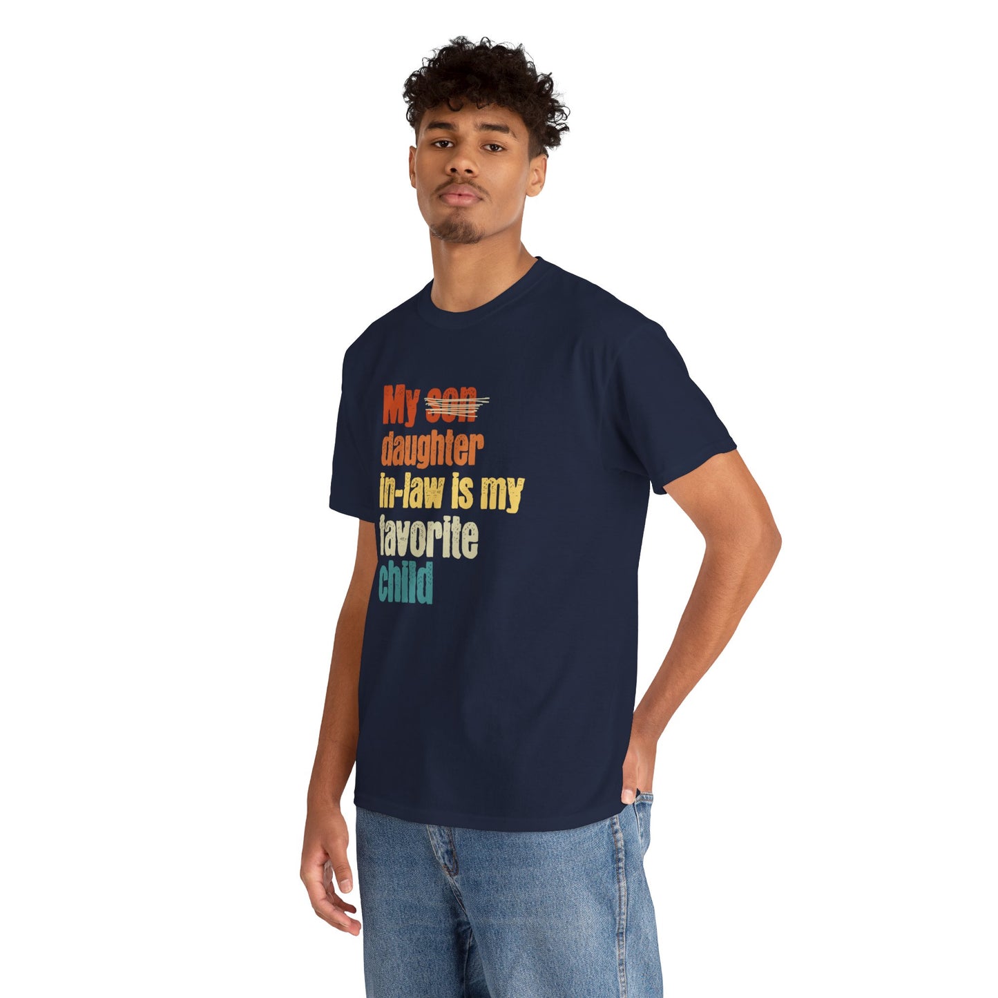 My Daughter-in-law is My Favorite Child, Gift For Father-in-law, Funny Father's Day Shirt, Father of the Groom, From Daughter-in-law