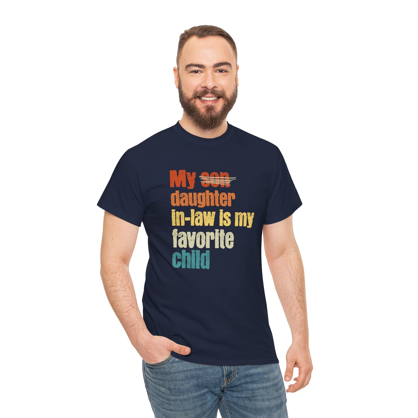 My Daughter-in-law is My Favorite Child, Gift For Father-in-law, Funny Father's Day Shirt, Father of the Groom, From Daughter-in-law