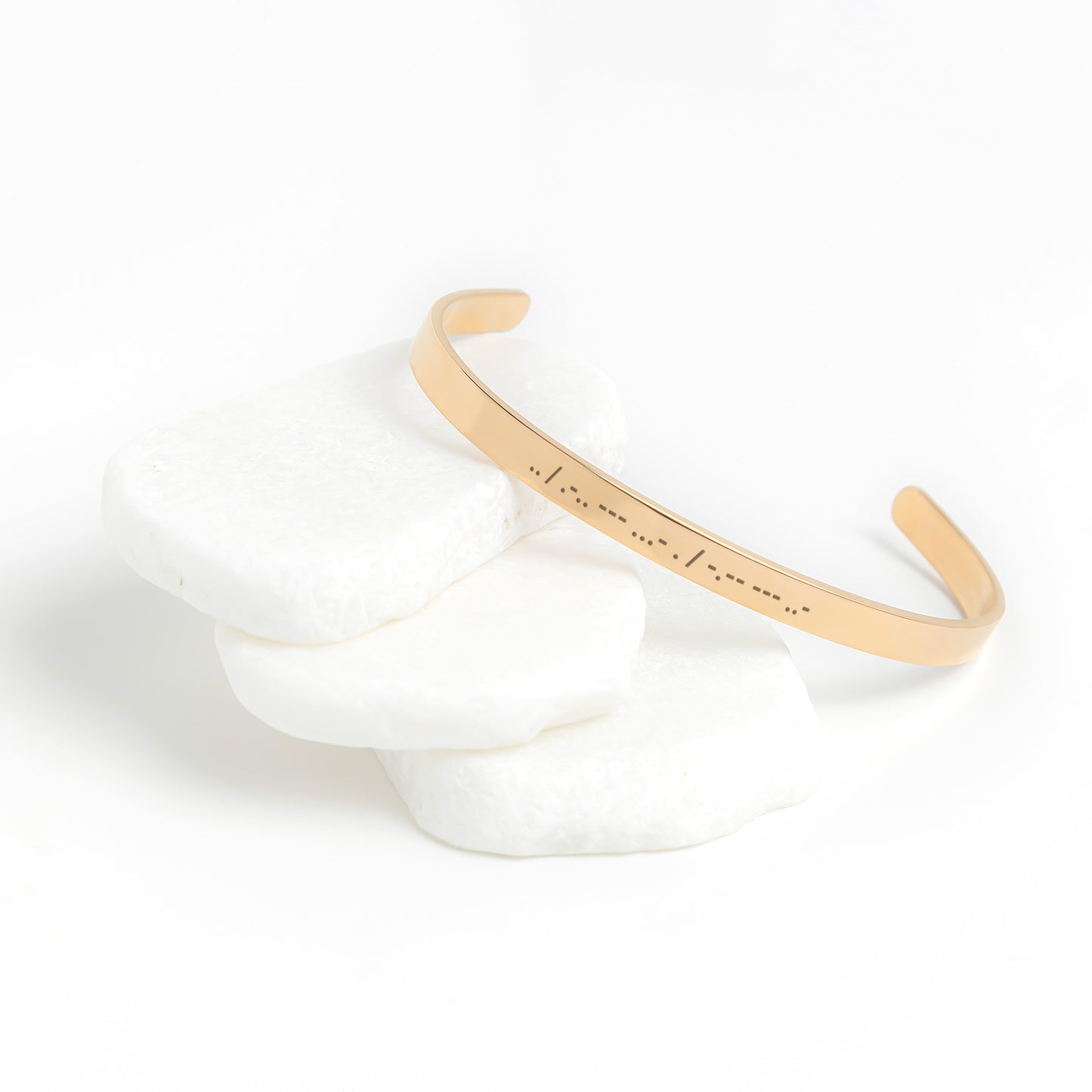 Morse Code Bracelet Women, I Love You Cuff Bracelet, Gift for Mom, Wife, Girlfriend