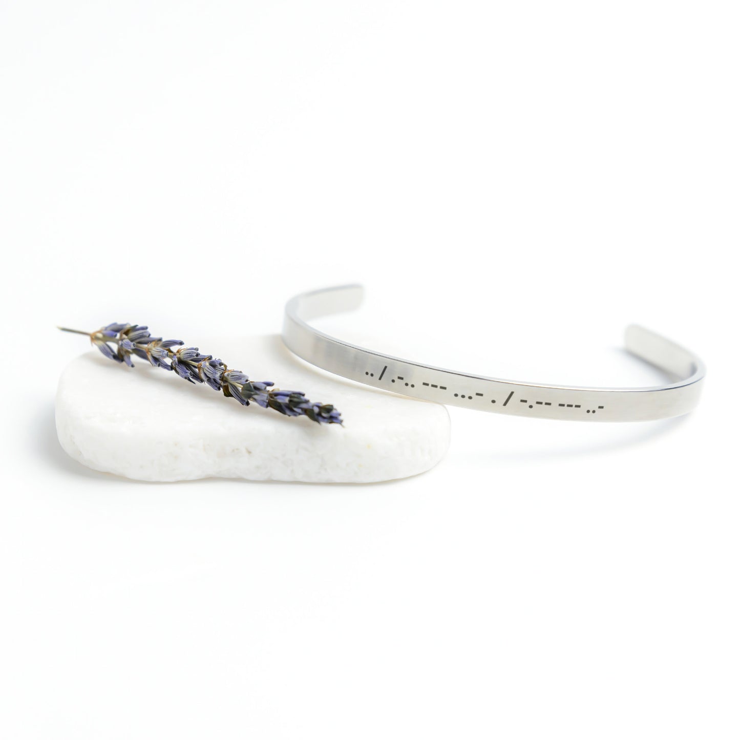 Morse Code Bracelet Women, I Love You Cuff Bracelet, Gift for Mom, Wife, Girlfriend