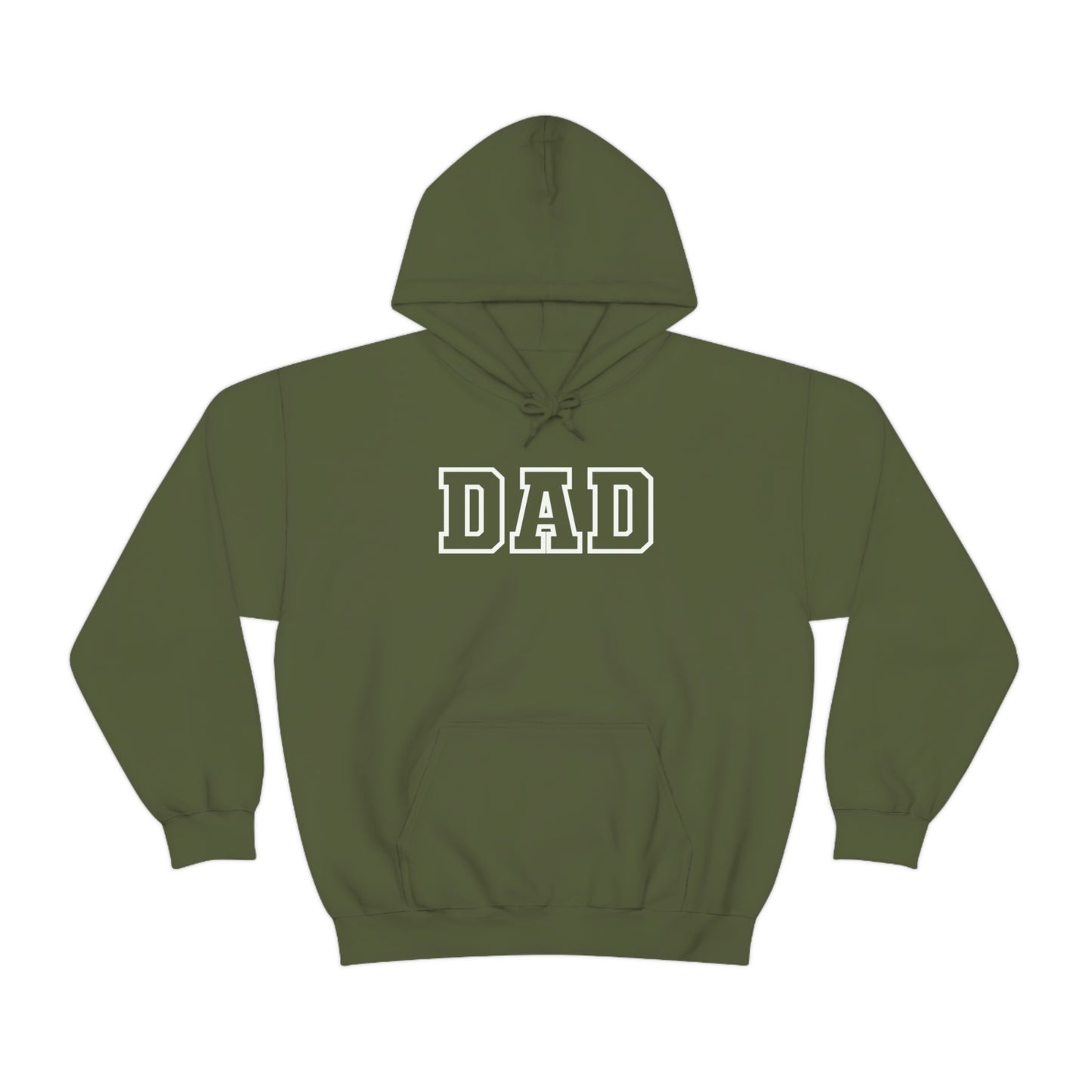 DaDa Daddy Dad Bruh Hoodie, Front and Back Print, Dad Hoodie, Dad Gift, Father's Day, Best Dad, Heavy Blend Hooded Sweatshirt
