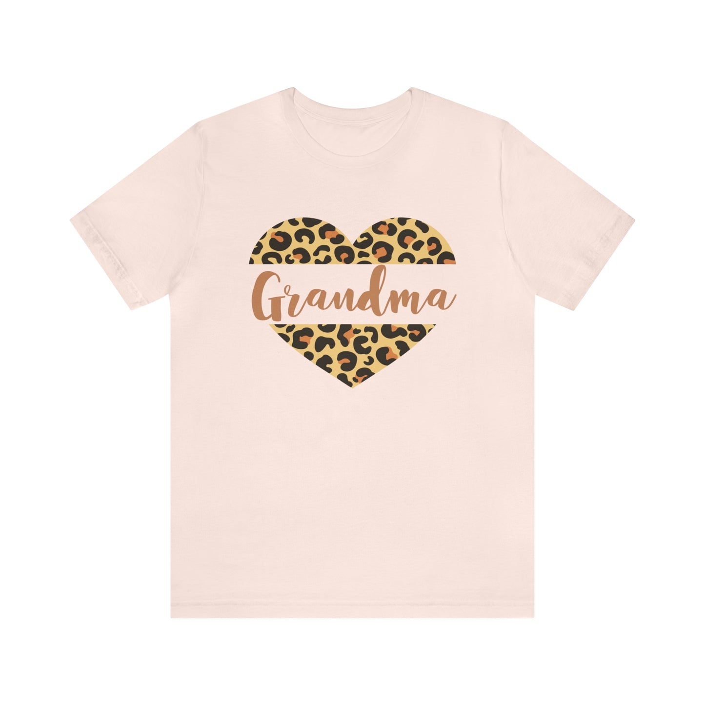 Grandma Leopard Heart  Shirt, Mother's Day Gift for Grandma, Cute Grandma Shirt, Grandma Present, Grandma Birthday