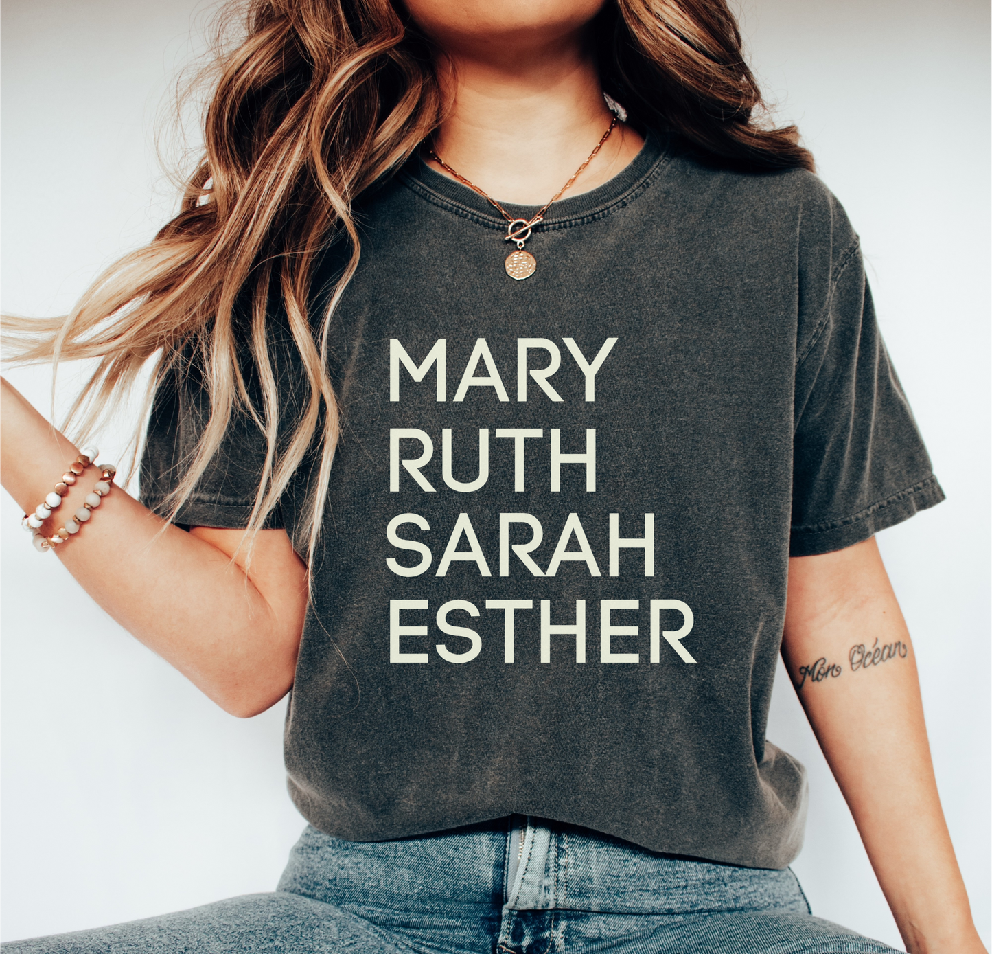 Women of God, Biblical Women, Comfort Colors Christian T-Shirt