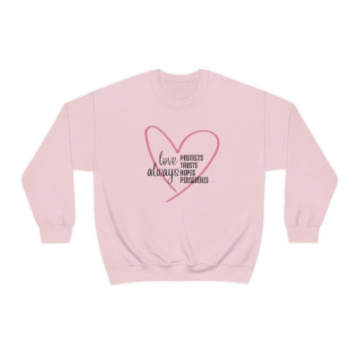 Love Is Patient Love Is Kind Sweatshirt, 1 Corinthians 13