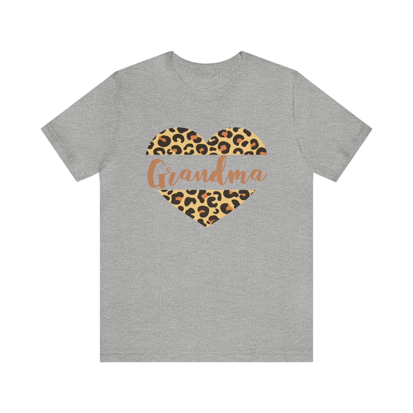 Grandma Leopard Heart  Shirt, Mother's Day Gift for Grandma, Cute Grandma Shirt, Grandma Present, Grandma Birthday